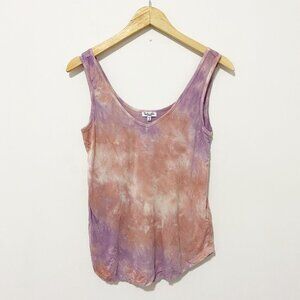 Splendid Pink & Purple Tie Dye Tank Size XS